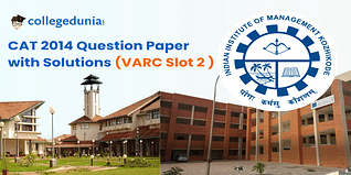 CAT 2014 VARC Slot 2 Question Paper(Available):Download Solutions with Answer Key